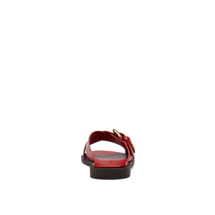 Coach Women's Crisscross Buckle Sandal Poppy