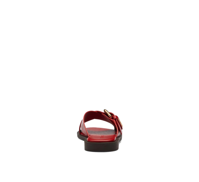 Coach Women's Crisscross Buckle Sandal Poppy