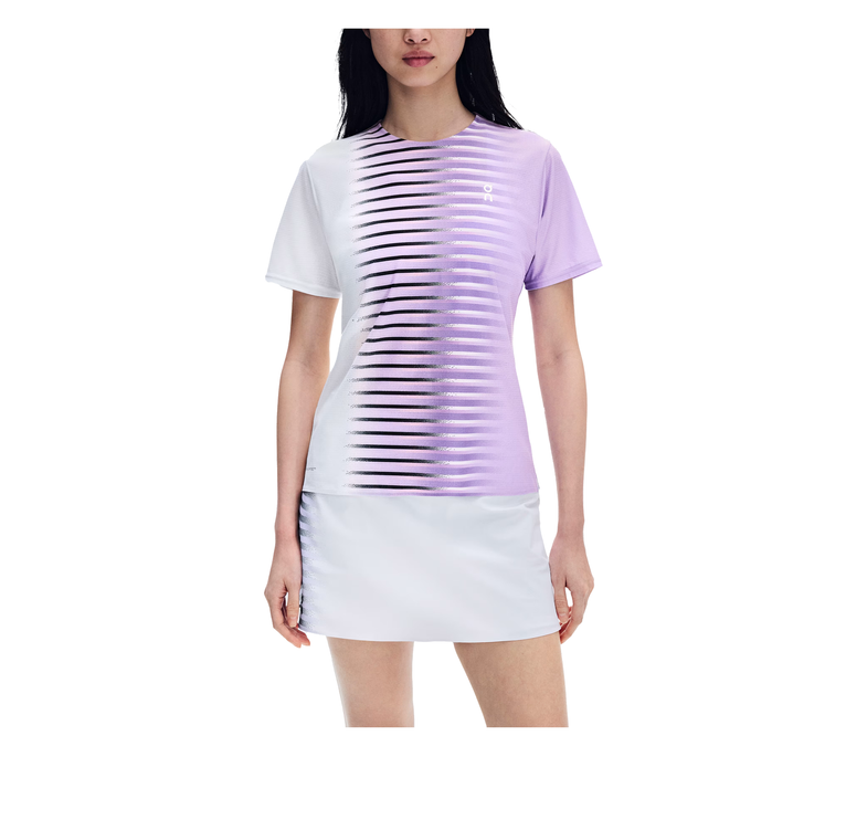 ON Women's Court-T Edge Bloom/White