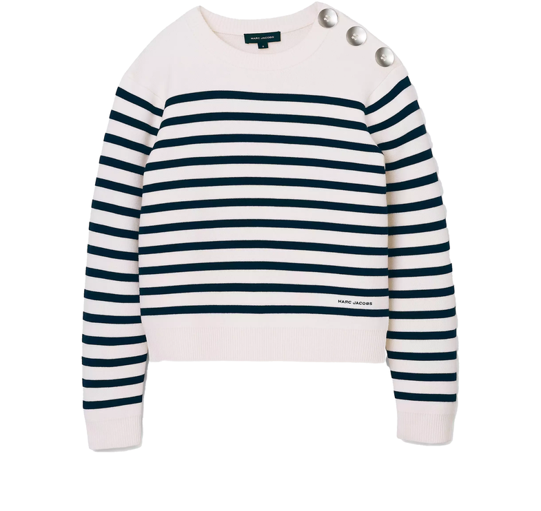 Marc Jacobs Women's Breton Stripe Crewneck
