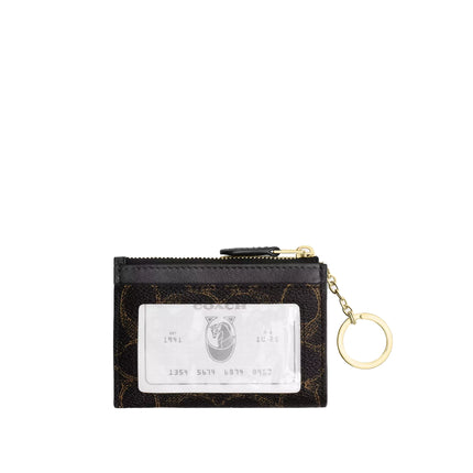 Coach Women's Mini Skinny Id Case In Loved Signature Canvas Gold/Brown