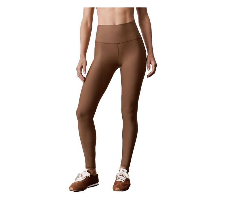 alo Women's 7/8 High-Waist Airlift Legging Sun Kissed Brown