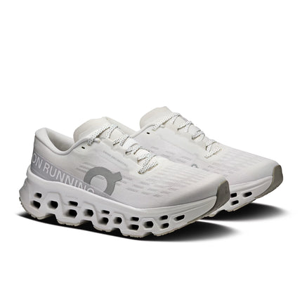 ON Women's Cloudmonster 3 White/Wolf