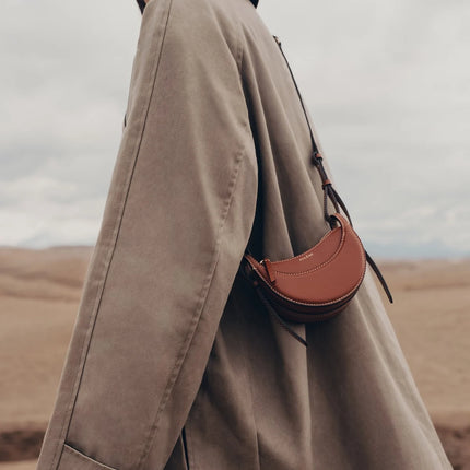 Polène Women's Numéro Dix Micro Cognac