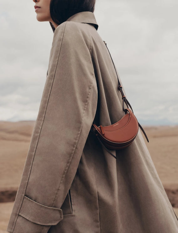 Polène Women's Numéro Dix Micro Cognac