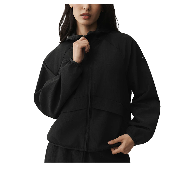 alo Women's Ripstop Electric Jacket Black