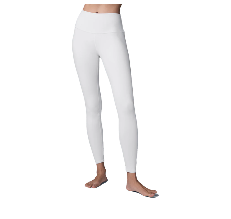 alo Women's High-Waist Airbrush Legging - White