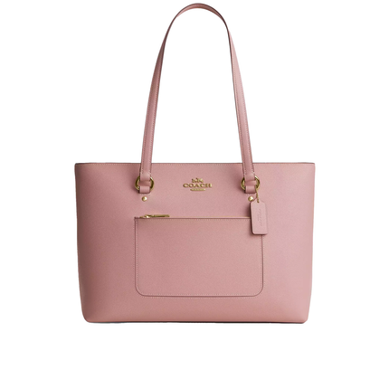 Coach Women's Station Tote Bag Gold/Carnation