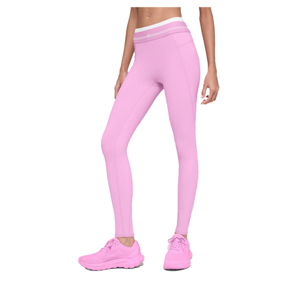alo Women's Airbrush High-Waist 7/8 Better Together Legging Candy Heart Pink/White