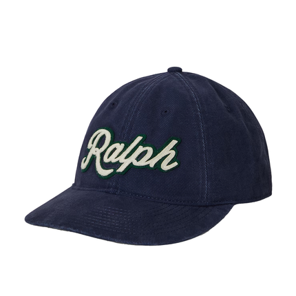 Polo Ralph Lauren Unisex The Ralph Logo Twill Ball Cap Newport Navy