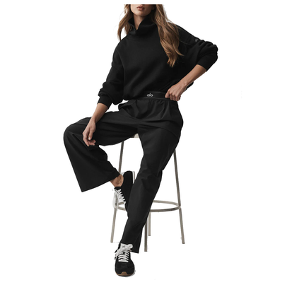 alo Women's Suit Up Trouser (Short) Black