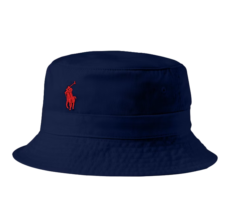 Polo Ralph Lauren Unisex Cotton Chino Bucket Hat Newport Navy