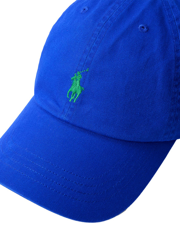 Polo Ralph Lauren Unisex The Iconic Cotton Chino Ball Cap Pacific Royal