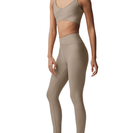 alo Women's Airlift High-Waist 7/8 Horizon Legging Gravel