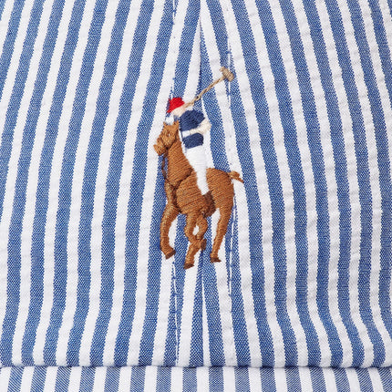 Polo Ralph Lauren Unisex Seersucker Ball Cap Cruise Royal Seersucker