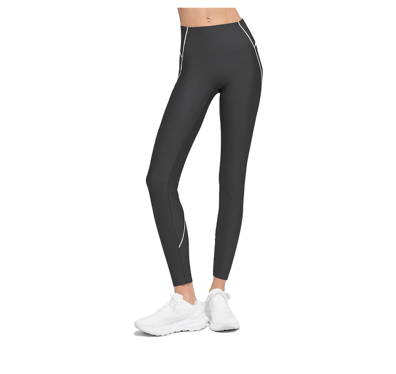 alo Women's Airlift High-Waist Haven Legging Anthracite/White