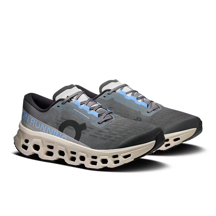ON Men's Cloudmonster 3 Rock/Silver