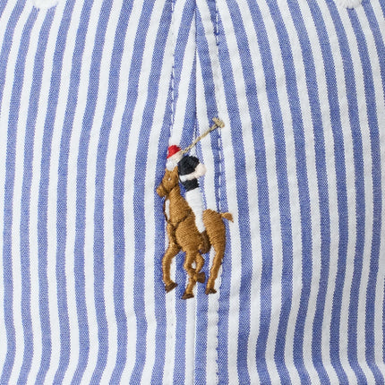 Polo Ralph Lauren Unisex Seersucker Ball Cap Cruise Royal Seersucker