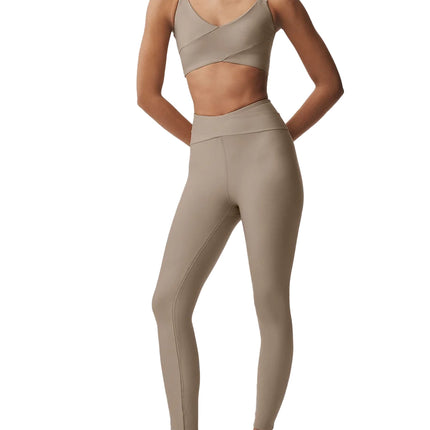 alo Women's Airlift Horizon Bra Gravel