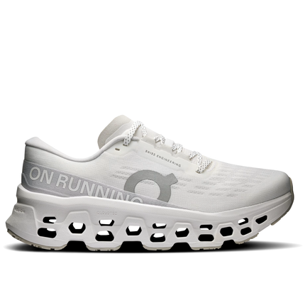 ON Women's Cloudmonster 3 White/Wolf