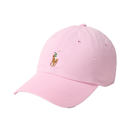 Polo Ralph Lauren Unisex Stretch-Cotton Twill Ball Cap Carmel Pink