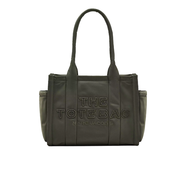 Marc Jacobs Women's The Puffy Nylon Medium Tote Bag Army Green