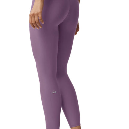 alo Women's 7/8 High-Waist Airlift Legging Plum Kiss