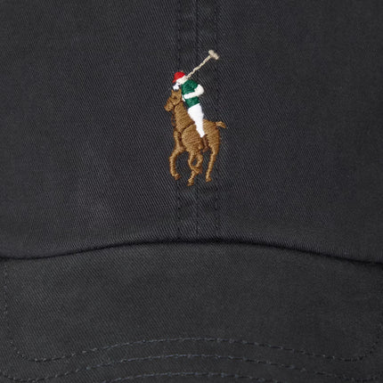 Polo Ralph Lauren Unisex Stretch-Cotton Twill Ball Cap Black