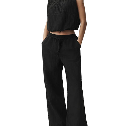 alo Women's Ripstop Electric Vest Black