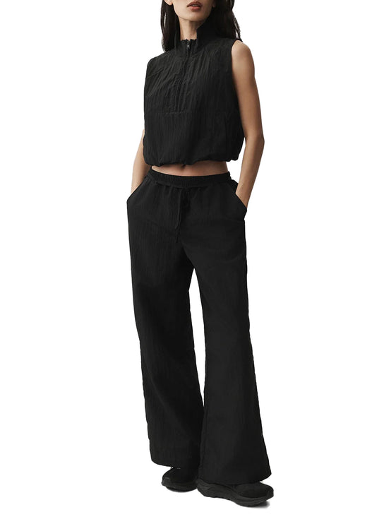 alo Women's Ripstop Electric Vest Black