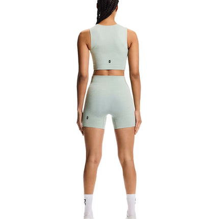ON Women's Studio Knit Crop Mineral Heather