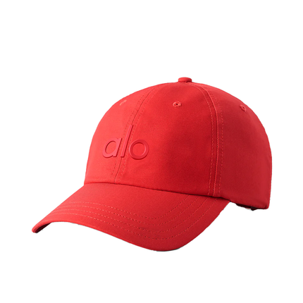 alo Unisex Performance Off-Duty Cap Bright Red