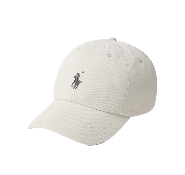 Polo Ralph Lauren Unisex The Iconic Cotton Chino Ball Cap Stone Pebble