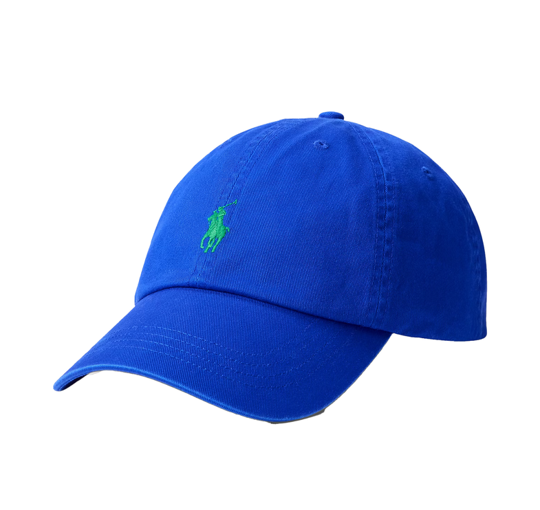 Polo Ralph Lauren Unisex The Iconic Cotton Chino Ball Cap Pacific Royal