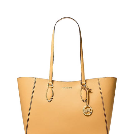 Michael Kors Women's Jet Set Travel Large 3-in-1 Tote Bag Honeywheat/Gold