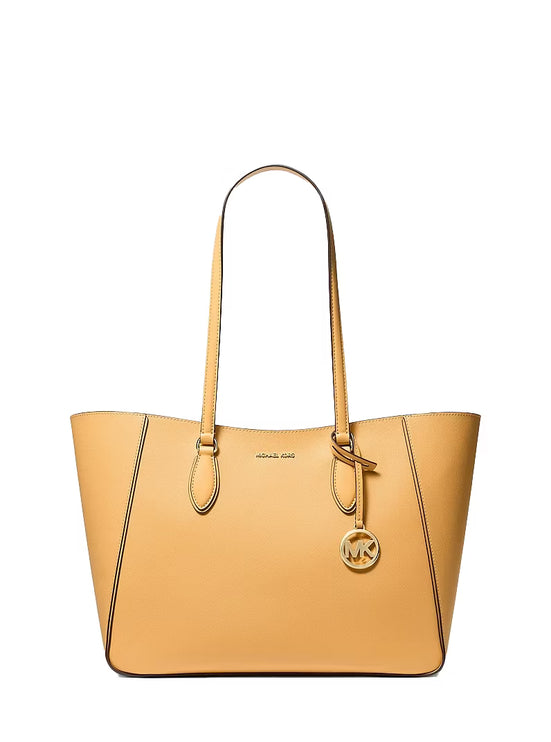 Michael Kors Women's Jet Set Travel Large 3-in-1 Tote Bag Honeywheat/Gold