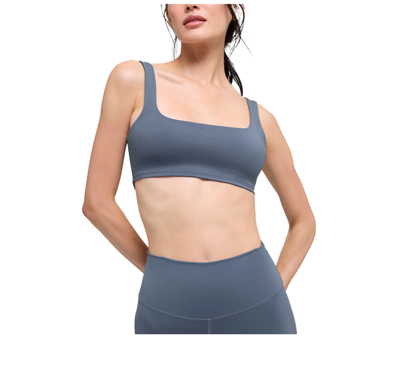 alo Women's Softsculpt Precision Bra Bluestone