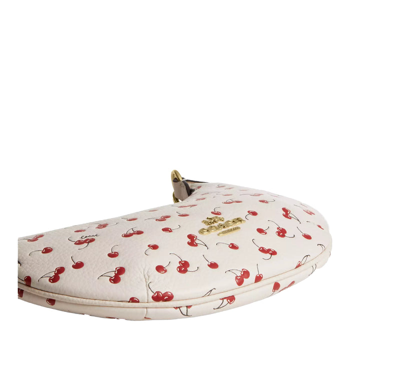 Coach Women's Mini Payton Bag With Cherry Print Gold/Chalk Multi