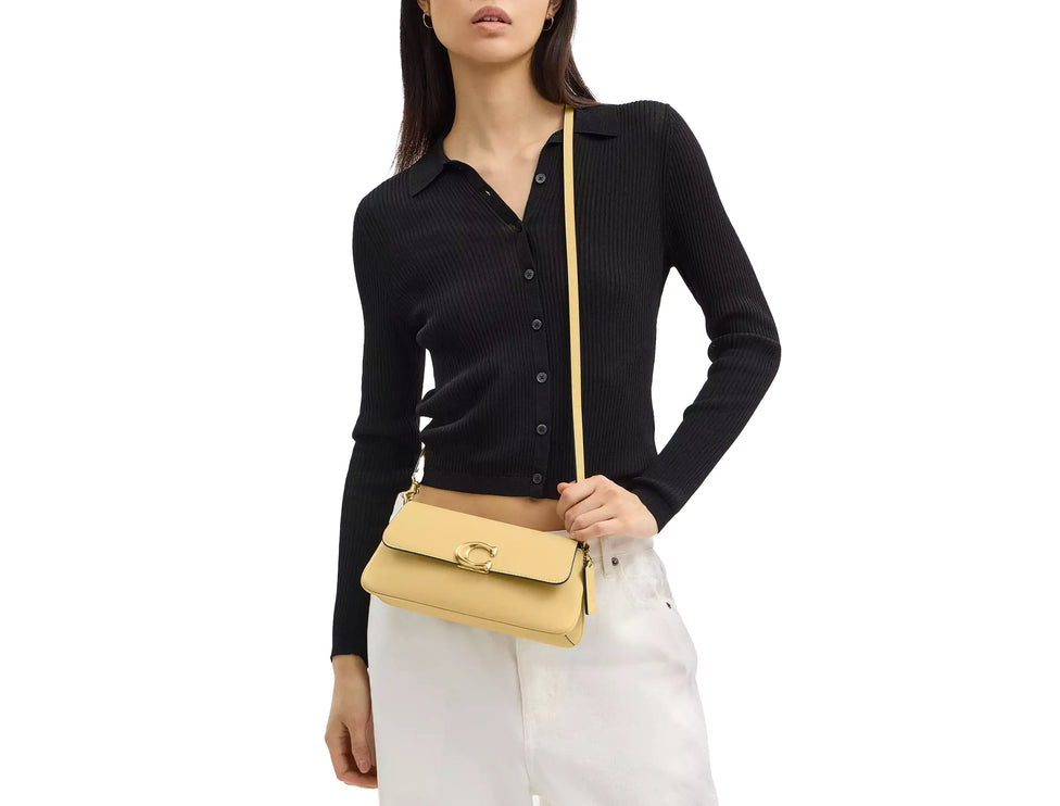 Coach Women's Jet Shoulder Bag Brass/Vanilla