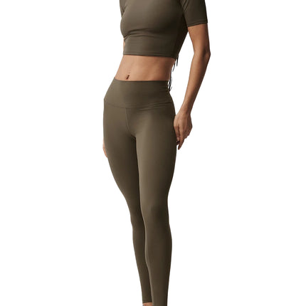 alo Women's Softsculpt High-Waist 7/8 Legging Olive Tree