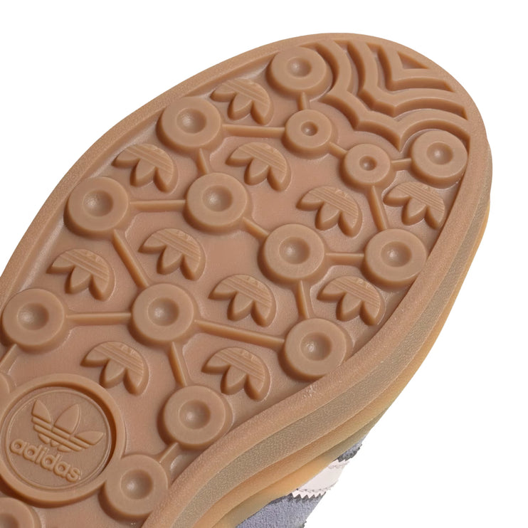 Adidas Big Kid's Gazelle Bold Shoes Silver Violet/Almost Pink/Gum JQ1297