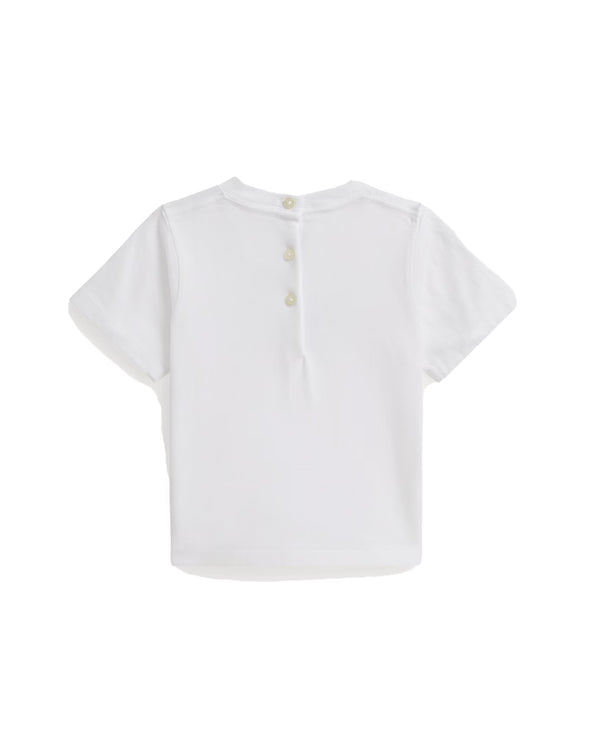 Polo Ralph Lauren Baby Polo Bear Logo Cotton Jersey Tee White