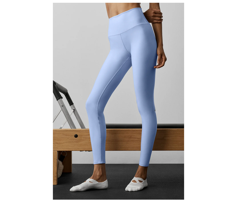 alo Women's High-Waist Airlift Legging Light Provence Blue