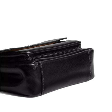 Coach Women's Elodie Crossbody Bag 18 Silver/Black