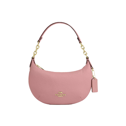 Coach Women's Mini Payton Bag Gold/Pink Petal