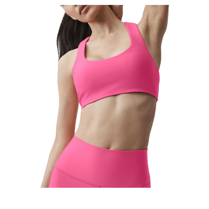 alo Women's Airlift Advantage Racerback Bra Paradise Pink