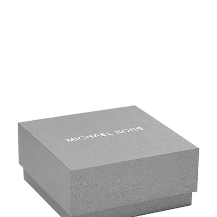 Michael Kors Women's Pavé Gold-Tone Logo Corded Bracelet Primrose