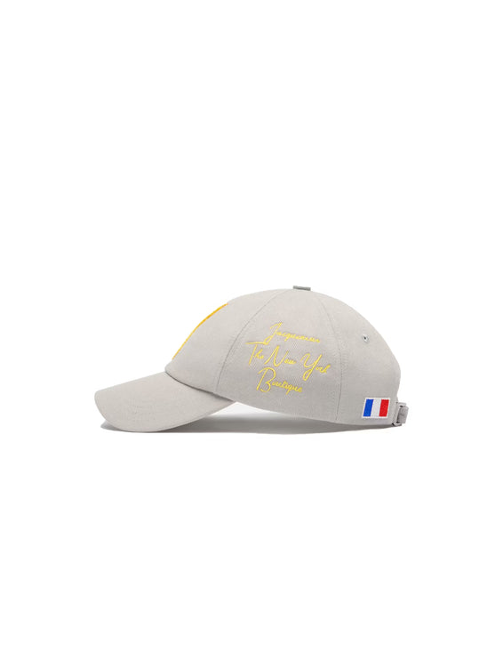 Jacquemus Unisex The New York Baseball Cap Grey