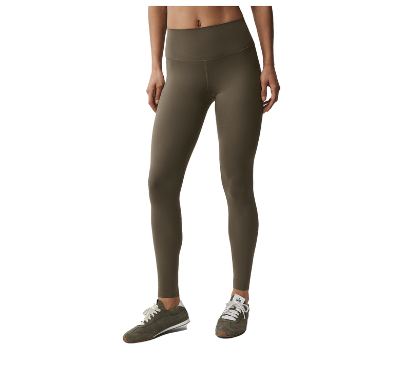 alo Women's Softsculpt High-Waist 7/8 Legging Olive Tree