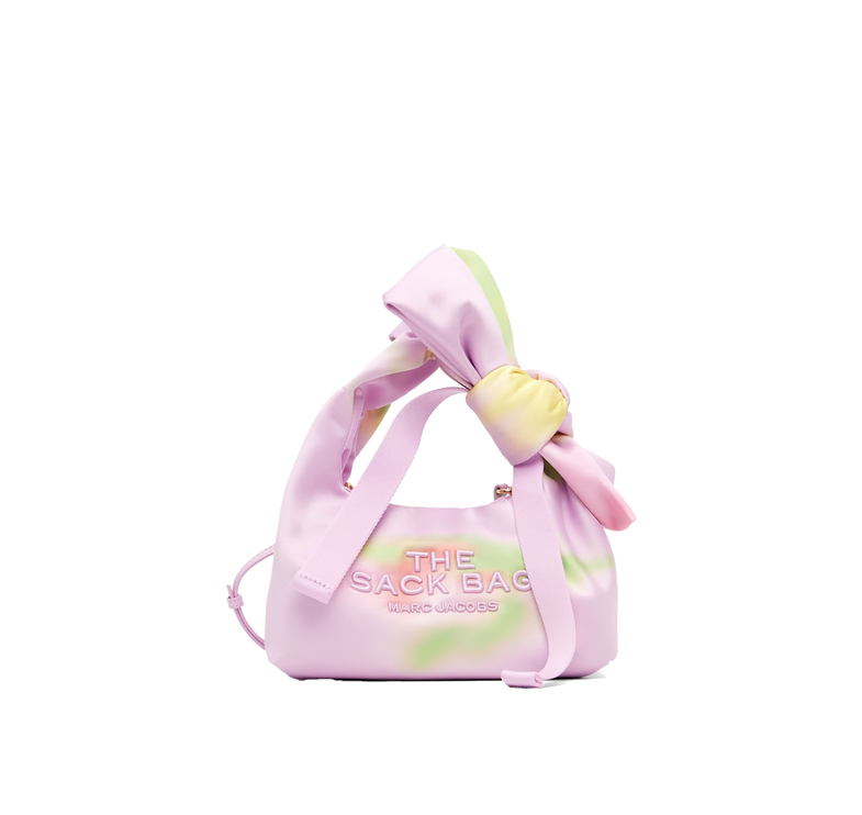 Marc Jacobs Women's The Mini Blurred Sack Bag Ribbon Pink Multi